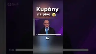 Dotovan&eacute; kup&oacute;ny na pivo - Pro každ&eacute;ho Čecha 🤣👍Europoslanec  #cz #sranda #czech #politik #praha #vtip