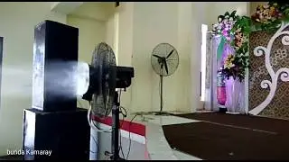 Cooling Fan - kipas angin uap di Gedung pernikahan - Quat
