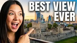 London's BEST Rooftop Hotel Experience Is Citizen M Tower of London