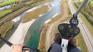 Illerherbst UL Trikeflug entlang der Iller