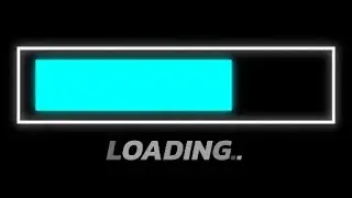 Simplest way to create a LOADING BAR !!