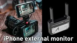[GEAR]Using iPhone as a BMPCC4K external monitor. CineEye wireless video transmitter