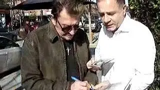 JOHNNY HALLYDAY AT LOS ANGELES