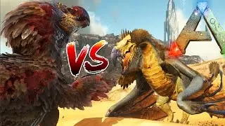 Ark Survival Evolved - DODO WYVERN vs DODO REX (Ark Fear Evolved Boss Battle)
