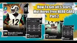 Madden 20 Free Mut Hero| All 5 Stars on Mut Hero Challenges: Part 2