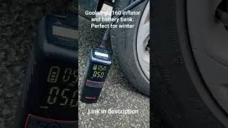 Tiny Tool, Massive Impact: Gooloo GTX160 Inflate Anywhere, Anytime! #automobile #tyreinflator