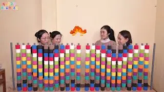 😂 Two Players Chaos in Color Ball Sorting | Satisfying ASMR Puzzle Showdown