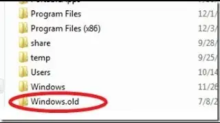 How To: Delete windows.old/an old OS from windows 8/8.1