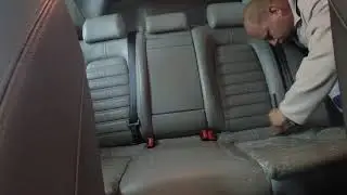 VW Passat B7 interior cleaning