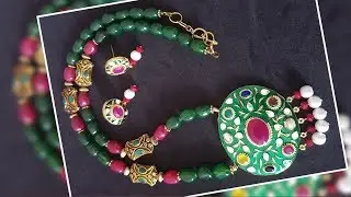 One String Beaded Mala Necklace Designs 2019 | Indian Jewellery Design 2019