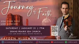 Hayden Wiseman Concert - Jan. 31 at 7 p.m. | Promo Video