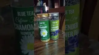 Amazon Review| blue tea | Chamomile Tea| Lavender Tea