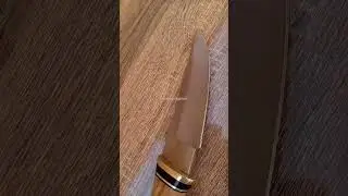 beautiful olive wood handle knife available for sale