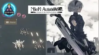 JOGO DE NAVINHA? GAMEPLAY NIER AUTOMATA O PR&Oacute;LOGO - CLEIT&Atilde;O GAMER