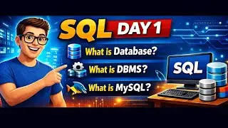 Day 1 SQL for Beginners | Database, DBMS & Types Explained Simply
