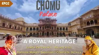 Chomu Palace Jaipur Tour | Royal Heritage Hotel, Buffet Lunch & Film Location | Talk of Travel Vlog