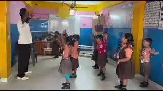 Kvg annual day practicing 