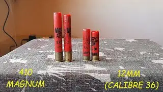 410 Magnum vs Calibre 36 (12mm).  Ce Qu'il Faut Savoir!