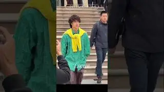 Yibo has arrived at Paris Fashion Week for LoeweSS26🔥 #cdrama #wangyibo #shorts #yibo #fypシ゚viral