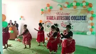   Republi day celebration on kamla nursing college birsinghpur pali 