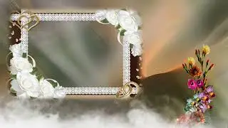color full background invitation template wedding anniversary celebration effect video star video