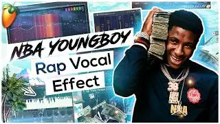 NBA YoungBoy Vocal Effect In FL Studio 🍀 ⚡️ 🌊