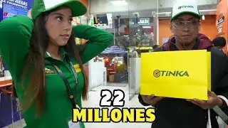 ZULLY TRABAJANDO EN LA TINKA PARA HACERSE MILLONARIA😍