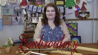 Flosstube Embroidery.com Как собрать подставку для вышивания EZ Stitch Lap Stand, также известную как American Dream