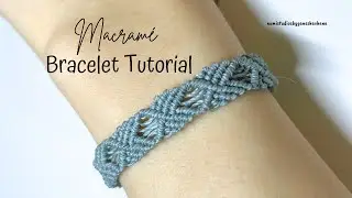 Basic Macrame Bracelet Tutorial