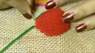 Woolen Bhorat Flower Ason Design-Hand Embroidary- Asan Selai Design- Ason Design Video