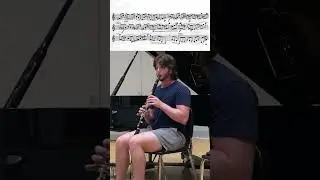 The benefits of waking up early #clarinet #etude  #musician