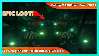 Pulled MAJOR loot from Sea of Thieves fort (Featuring xHamr, ItstheDutch & Chicken) [Highlights]