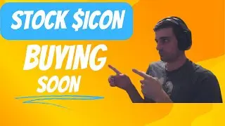 I Am Bullish on Stock $ICON With This Analysis | Price Prediction in Video