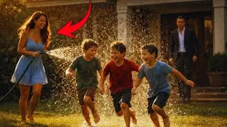 MILIONÁRIO Solitário não conseguia Ajudar os FILHOS - Até á VIZINHA Fazer ALGO Que Tudo Mudou...