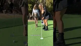 Would you beat us at golf? #shorts #golf