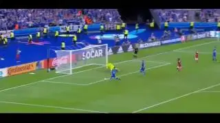 Traustason Goal - Iceland vs Austria 2-1 - Euro 2016