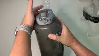 Hydration Motivation! ZULU 64oz Water Bottle with Time Marker