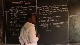 ECZ 2021 GRADE 12 (DIVIDENDS AND SHARES) MATHS PAPER 1