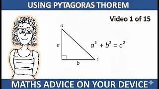 Pythagoras Theorem Explained: Finding the Hypotenuse & Legs (Episode 1/15)