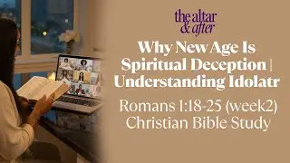 Why New Age Is Spiritual Deception | Understanding Idolatry I Romans 1:18-25 | Christian Bible Study