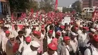 Kisan Long March - Nashik - AIKS - CPIM