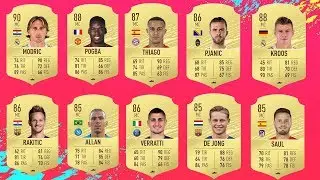 LOS MEJORES (MC) MEDIOS CENTROS FIFA 20 | LOS M&Aacute;S CHETADOS PARA FUT CHAMPIONS!!
