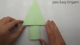 Origami Pine Tree Easy - - How to Make Origami Pine Tree  Step by Step Joey Easy Origami
