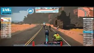 Zwift Routes Ride Along - Watopia Sand and Sequoias