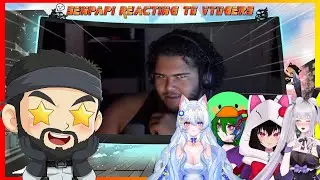 Реакция Сенпапи на VTubers 9