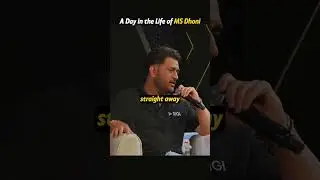 A Day in the Life of MS Dhoni