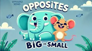 Fun learning | Opposites song | nursery rhymes | educational video #english #grammar #vocabulary
