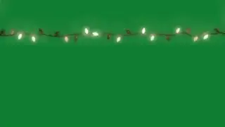animated string lights green screen video effects hd | green screen | christmas lights green screen