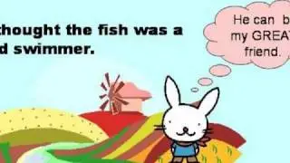 Rabbit Sam makes friends