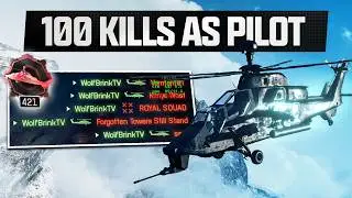 99 Kill Streak PILOT Run 🚁 103–3 Attack Helicopter Gameplay | Battlefield 6